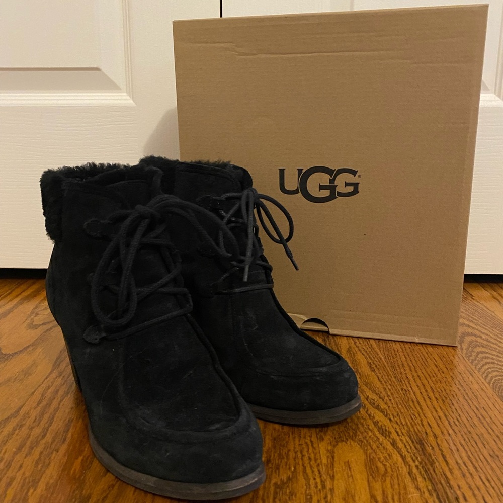 UGG Analise Black booties size 7.5